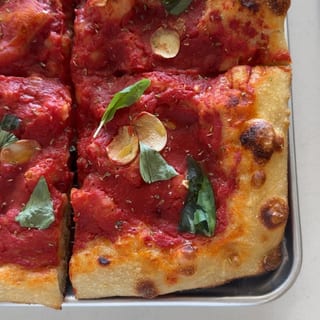 Tomato Focaccia Pizza