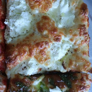 White Focaccia Pizza