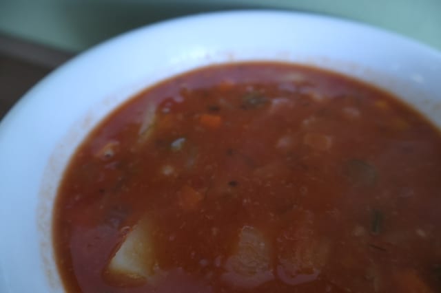 Minestrone Soup.